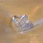 VCA BUTTERFLY DIAMOND RING