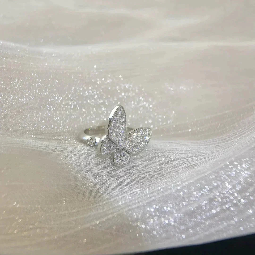 VCA BUTTERFLY DIAMOND RING