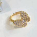 VCA BUTTERFLY DIAMOND RING
