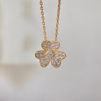 VCA FLOWER DIAMOND NECKLACE