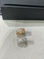 CHAUMET LIENS EVIDENCE DIAMOND PAVED RING