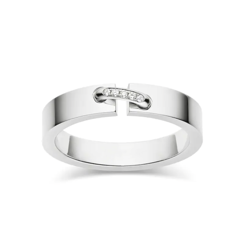 CHAUMET ALLIANCE LIENS VIDENCE DIAMOND 4MM RING