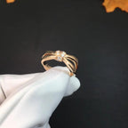 CHAUMET LIENS RING PINK GOLD DIAMOND